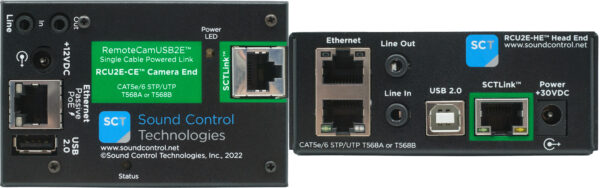 RCU2E USB 2.0 Extension with IP/Ethernet Control