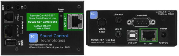 RCU2S USB 2.0 Extension with RS-232 Control