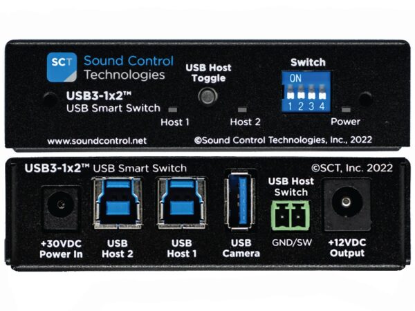USB3-1x2 Dual Host/Single Device USB 3.2 Switch