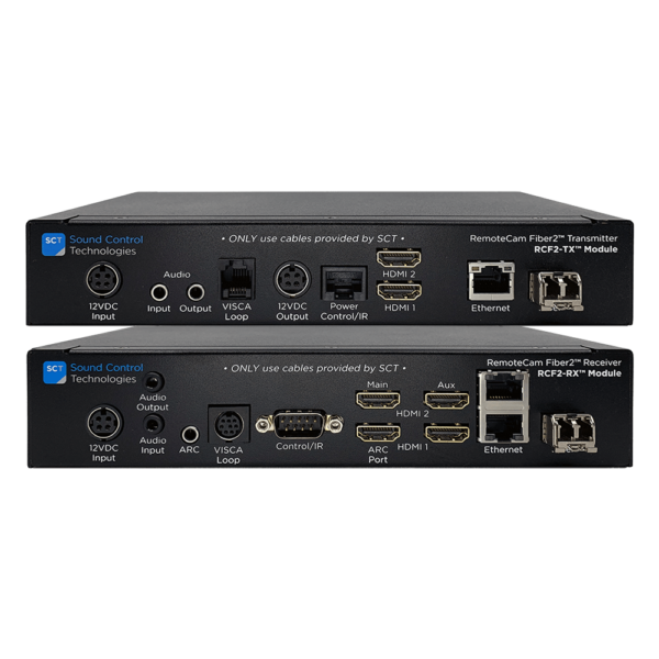 RC Fiber HDMI/Power/RS-232 Camera Extension Up to 300 Meters